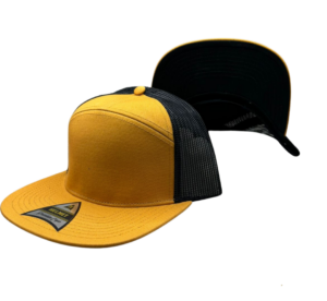 Helmet 7 Panel Avellana Malla Negro