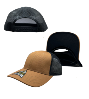 Helmet Regular Avellana Trucker Malla Negro