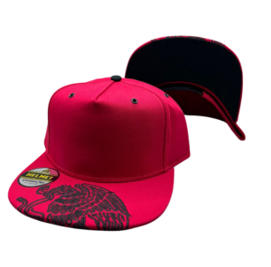 Helmet 5 Panel Rojo Aguila Negro