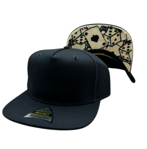 Helmet 5 Panel Negro Casino