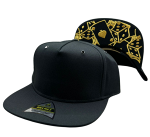 Helmet 5 Panel Negro Casino Inverted
