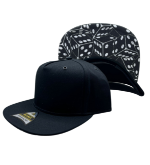 Helmet 5 Panel Negro Dados