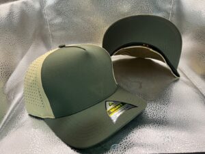 Helmet Snap 5P Curved Verde Laser Trucker Khaki