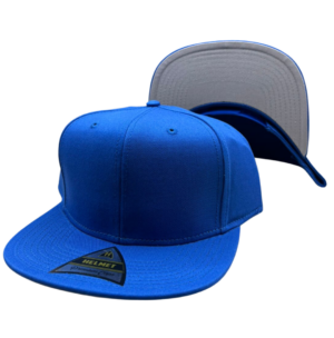 Helmet 6 Panel Snap Royal Twill