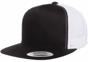 Yupoong 6006 Negro/Blanco