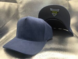 Helmet Gamuza 5 Panel Suede Curva Marino