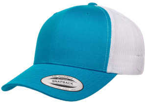 Yupoong 6606 Turquesa/Blanco