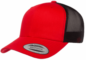 Yupoong 6606 Rojo/Negro