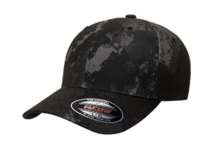 Flexfit 6277VC Veil Camo Negro Poseidon L/XL