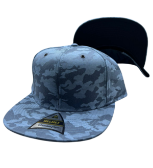 Helmet 6 Panel Camo Azul
