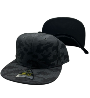 Helmet 6 Panel Camo Negro