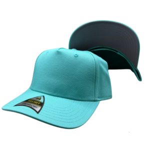 Helmet 5 Panel Semicurva Aqua Undervisor Gris