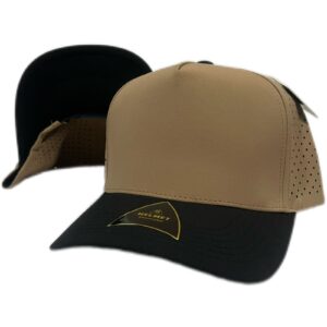 Helmet Snap 5P Curved Khaki Laser Trucker BLK