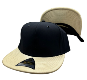 Helmet 6 Panel Negro-Oro